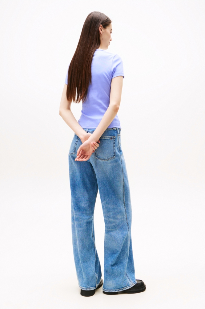 TJW SLIM BADGE RIB DW0DW17881 C5Z VINTAGE IRIS